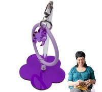 Handgelenksgarnhalter Zum Häkeln, Handgelenkgarnhalter - Blumenfrüchte Garnkugelhalter Mit Silikongelenksgurt | Wollorganisator Speicherspender, Strickzubehör Für Handwerksliebhaber, Kein