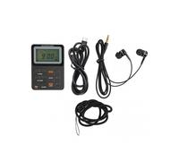 Handheld AM FM Digital Radio with Stereo Audio, USB Charging, Ideal for Walking and Camping