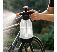 Handheld Car Wash Sprayer, Hand Pressure Spray Bottle, 4.72inch Automotive Cleaning, Manual Pump Watering Can for Garden Patio Lawn, Versatile Pressure Sprayer for Indoor Outdoor Plants Flowers