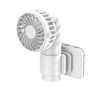Handheld Clip Fan, Portable Cooler with 3 Wind Speeds, 5 inches, USB Rechargeable, Umbrella Attachment, for Stroller, Tent, Desk, Camping, Travel, Home, Outdoor Use