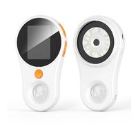 Handheld Digital Microscope 500X, 2MP 1080P HD USB with 2" IPS Screen 8 Adjustable LED Lights Portable Pocket Microscope Circuit Board Inspection (Blanco)