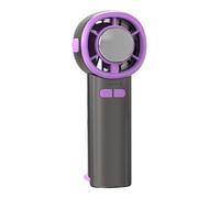 Handheld Electric Fan, Digital Display Pocket Cool Fan, High Speed Semiconductor Cooler, USB Rechargeable Cooling Gadget for Business, Indoor, Workplace, Travel, Camping, Hiking