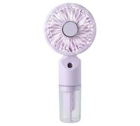 Handheld Electric Fan Powerful Mist Spray Portable Summer Cooler