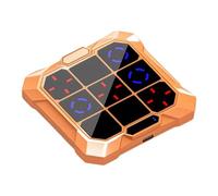 Handheld Electric Puzzle Game Console, Portable Digital Learning Toy, Interactive Brain-Training Device, Lightweight & Durable Abs Build, Family & Outdoor, 3.74x3.74x0.59 Inches