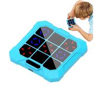 Handheld Electric Puzzle, Portable Game Console, 3.74x3.74in Educational Learning Toy, Digital Compact Device, Multi-Game Entertainment for Car, Family, Kids, School, Adults, Adolescentes