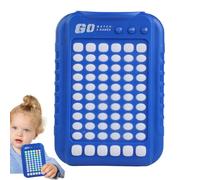 Handheld Electronic Games for Kids | Portable Retro Travel Game Console with Built-In Educational Learning Games and Puzzle Challenges | Interactive Electronic Training Machine for Boys Girls | Ideal