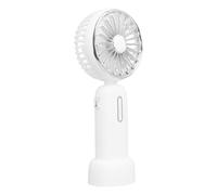 Handheld Fan - 3 Wind Speed Plegable, 5 pulgadas Personal Cooling Device, Pocket Size Blower, Stress Reliever Breeze, Gear for Travelers Students Home Travel Camping Backpacking Hiking Beach