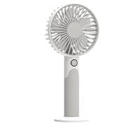Handheld Fan | 6 Wind Speeds Rechargeable - Personal Desk Fan | for Travelers Students Home Travel Camping Backpacking Hiking Beach Picnic Dormitory Office Gym