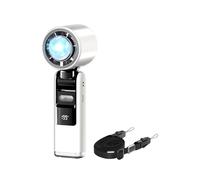 Handheld Fan, Digital Display Cooler, Ice Compress Device, 199 Wind Speeds, Long-Lasting Battery, USB Rechargeable Power, Fast Cooling, Easy Carry, Compact Build, Perfect for Hiking, Picnic, Sports
