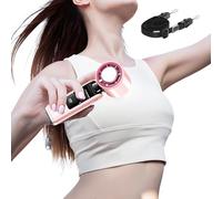 Handheld Fan, Digital Display Cooler, Ice Compress Device, 199 Wind Speeds, Long-Lasting Battery, USB Rechargeable Power, Fast Cooling, Easy Carry, Compact Build, Perfect for Hiking, Picnic, Sports