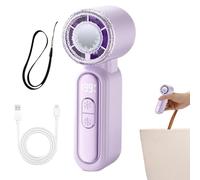 Handheld Fan Electric - Adjustable Rechargeable LED Display Power Device