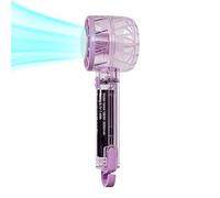 Handheld Fan | Personal Fan | Portable Handheld F́an | 3 Speed Rechargeable Cooler | Portable F̀an With Hook | For Travel Vacation Camping Hiking Backpacking Beach Picnic Outdoor Running Cycling