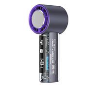 Handheld Fan, Personal Small Cooling Blower, 1.3x2.4x6.18 Inches Size Led Display Air Cooler, Rechargeable Fan for Women Kids Hiking Travel Beach Camping Picnic Outdoor