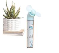 Handheld Fan Portable Pocket Cooling Blower, Mini Personal Device, Travel Beach Camping Outdoor Fan, Quiet Desk Office Library Cooling Accessory, Backyard Patio Use 500 Mah Battery