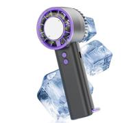 Handheld Fan | Quiet Recargable Mini Cooler, 3 Speed Adjustable Air | Ventilador de refrigeración portátil para mujer en casa oficina interior al aire libre viaje playa camping Hiking Walking