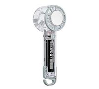 Handheld Fan - Rechargeable Air Cooler for Travel | Three Speed Breeze Device with Hanging Hook Compact Lightweight Design & USB Powered Cooling Tool for Vacation Camping Hiking Backpacking