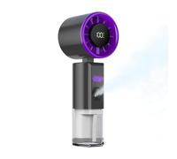 Handheld Fan With Water Mist Spray 100 Speeds Rechargeable Digital Display