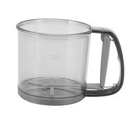 Handheld Flour Sifter Uniform Sieve Holes Semi Automatic Flour Strainer Cup for Baking Pastry Tools