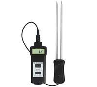 Handheld Grain Moisture Meter,Digital Cereal Humidity Tester,Can Measure Moisture And Temperature,With Backlit Lcd Display, For Paddy, Rice, Wheat, Corn, HUANGHAIQIU
