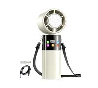 Handheld Ice Fan 199 Speeds 3 In 1 Foldable USB Rechargeable With Display