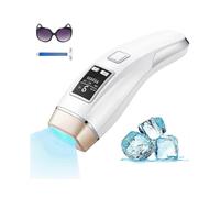 Handheld IPL Laser Hair Removal Device with EU Plug - Painless Hair Removal Treatment for Smooth Skin at Home