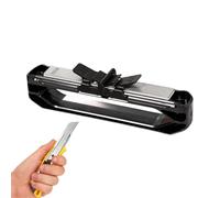 Handheld Knife Sharpener - Angle Guided Manual Sharpening Tool, Professional Diamond & Ceramic Rod System for Home Cooks & Chefs, Portable Outdoor Sharpener for Camping & Farm