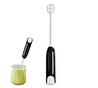 Handheld Milk Frother - Powerful Electric Stirrer 4000RPM Motor, Battery Operated High Speed Mixing Device, Intelligent Foam Creation System, Compact Portable Coffee Accessory Design | Latte Preparati