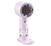 Handheld Misting Fan | Rechargeable with Water Tank | Handheld Fan Portable Mister | for Summer Travel Outdoor Camping Hiking Fishing Picnic Beach Home Bedroom Office School
