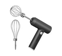 Handheld Mixer Multifunctional Electric Whisk 3 Speed with Stainless Steel Mixer, Usb Rechargeable, Baking Cooking Making Cake Accessories