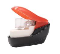 Handheld Paper Fastening Device, Portable Binding Tool, Safe Paper Crimping Stapler, Compact Office Binding Tool for Children Home Business Arts Office School Classroom Desk Hospital Document