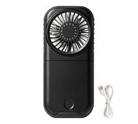 Handheld Personal Fan - 16.9x7.9x2.8cm Foldable Rechargeable Wind Blower