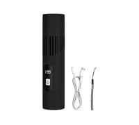 Handheld Personal Fan - Digital Display Cooler, Rechargeable Air Circulator