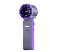Handheld Portable Desk Fan - Stepless Speed Powerful Cooling Accessory, Adjustable Foldable Personal Fan, High-Velocity Airflow Technology for Sports Enthusiasts Desk Camping Beach Travel