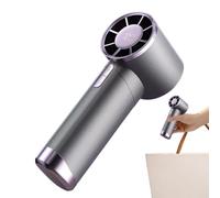 Handheld Portable Fan Rechargeable Mini Cooler Digital Display USB