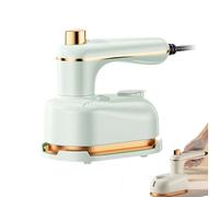 Handheld Portable Steam Iron, 2025 New Portable Steamer for Clothes, Travel Steamer for Clothes, 2-In-1 Steamer and Iron, with 50ml Water Tank (Green)