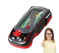 Handheld Racing Car Game, Educational Car Toys, Interactive Battle Game Console for Kids Aged 3+, Driving Simulation Toy for Fun Learning and Entertainment, 5.91x2.95x1.97 in