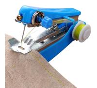 Handheld Sewing Machine, Manual Sewing Kit, Beginner Machine with Portable Build, Convenient Fabric Aid with All Purpose Use, 4.3 x 2.7 x 0.9inch Textile Accessory, Compact Utility for Silk Clothing