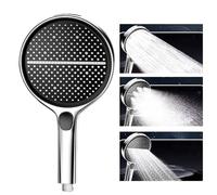 Handheld Shower Head, Adjustable Rain Showerhead with Spray, 5.91x5.91x11.22 inches Bathroom Bath Accessory for Home, Apartment, Bathtub, Kids, Adults, Pets, and Hotel Use