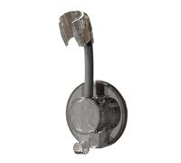 Handheld Shower Head Holder, Rotatable No-Drill Bracket, 7.09x2.95x2.17 Inches Ergonomic Adjustable Wand Mount, Strong Adhesive for Bathroom, Apartment, Dorm, Hotel, Easy Installation Use