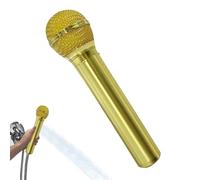 Handheld Shower Head - Micrófono Shaped Vintage Showerhead, diseño retro, duradero y ajustable spray, portátil Fun Bathroom Accessory | Home Travel RV Dormitory Hotel Spa Adults Kids Enjoyment