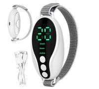 Handheld Sleep Device - Rechargeable Portable Sleep Aid Instrument EMS Microcurrent Wearable Unit | Lightweight Pulse Hot Compress Band For Adults Men Women Relax Rest DeepRecovery SleepX!