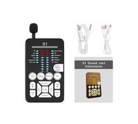 Handheld sound card, S1, multi-sound effects compatible with multiple devices