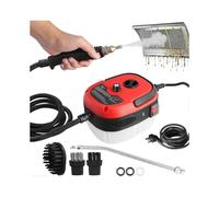 Handheld Steam Cleaner, 2500W with 3 Brush Heads, 6-Level Adjustable Heat Settings and 3BAR Steam Pressure, Compatible for Various Uses