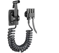 Handheld Toilet Bidet Faucet Sprayer Stainless Steel Bathroom Bidet Spraye Set Hand Sprayer Shower Head Self Cleaning No Punch(Grey)