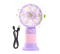Handheld USB Fan - Personal Battery Operated Cooling Tool,Quiet Mini Blower