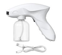 Handheld USB Recargable Nano Mist Pet Odor Deodorizer & 280 ml Sprayer | Cordless handheld nano mist deodorizer featuring a 280 ml refillable tank and blue light technology