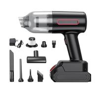 Handheld Vacuum Cordless - Air Duster Cleaner for Truck Interior | Compact Electric Device with Duals Suction Blowing Function, Portable Cleaning Tool for Home Couch Carpet Desk Keyboard