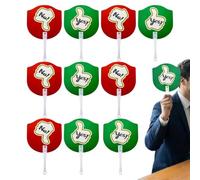 Handheld Voting Paddles Classroom Discussion Learning Activity Supplies