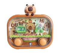 Handheld Water Game - Capybara Design Double Button Toss Toy with LED Light, Fun Bead Game for Children | Interactive Portable Games for Boys Girls Youth Adults, Travel, School, and Entertainmen