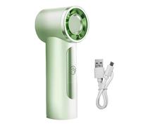 Handheld Wind Fan, Personal Air Cooler, Strong Wind Fan, Quiet, Compact Build, Rechargeable Battery, Easy to Carry, Perfect for Makeup, Weddings, Travel, Sports, Outdoors